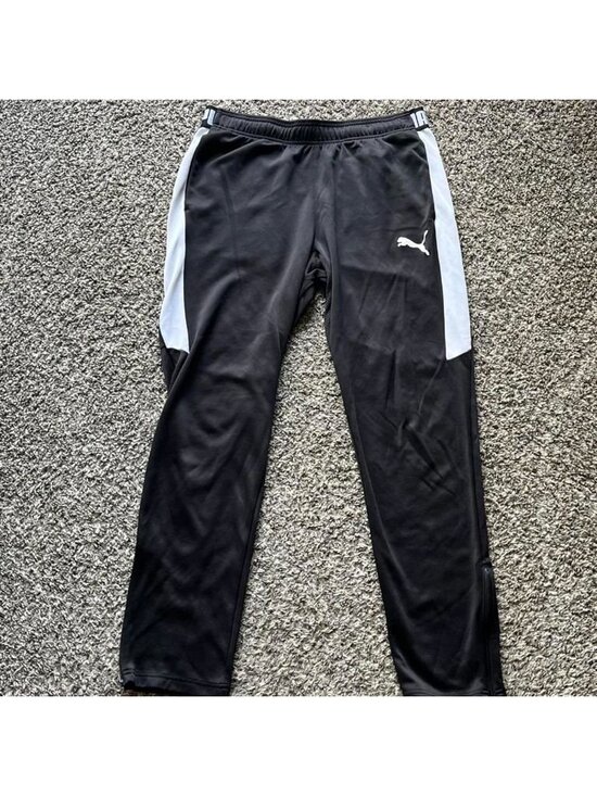 Puma Other - Puma‎ Men's Black White Medium Track Pants Athletic Gym Sporty Training Running